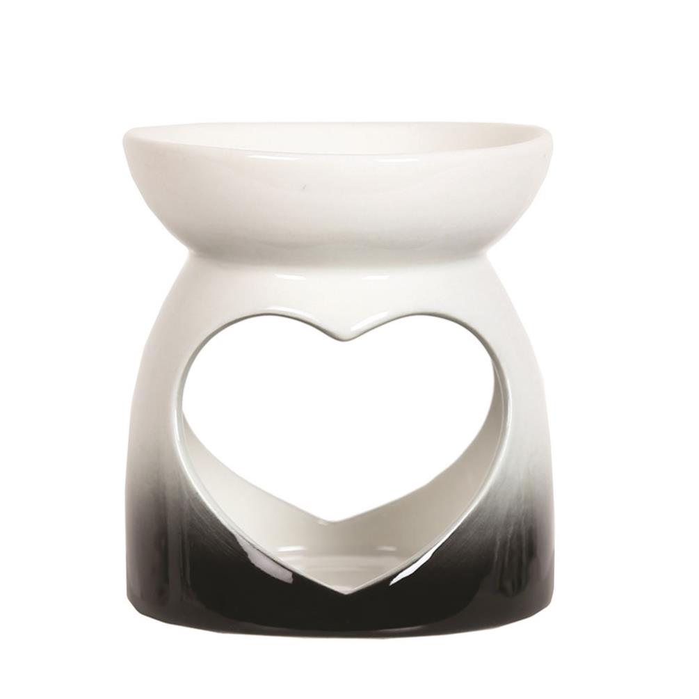 Black Heart Wax Melt Warmer £5.39